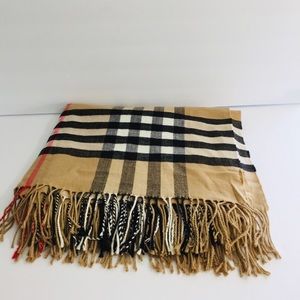 Nova Check Plaid Throw 60” x 55”